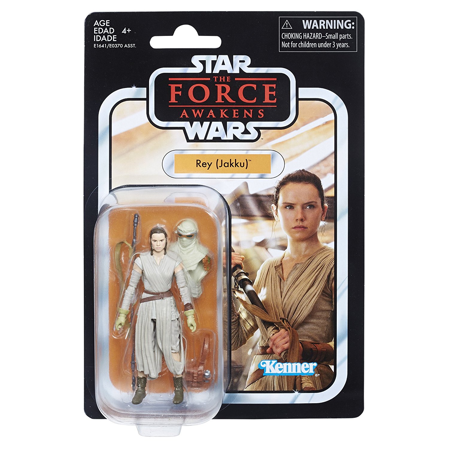 TFA Rey (Jakku) 3.75" Vintage Figure 1