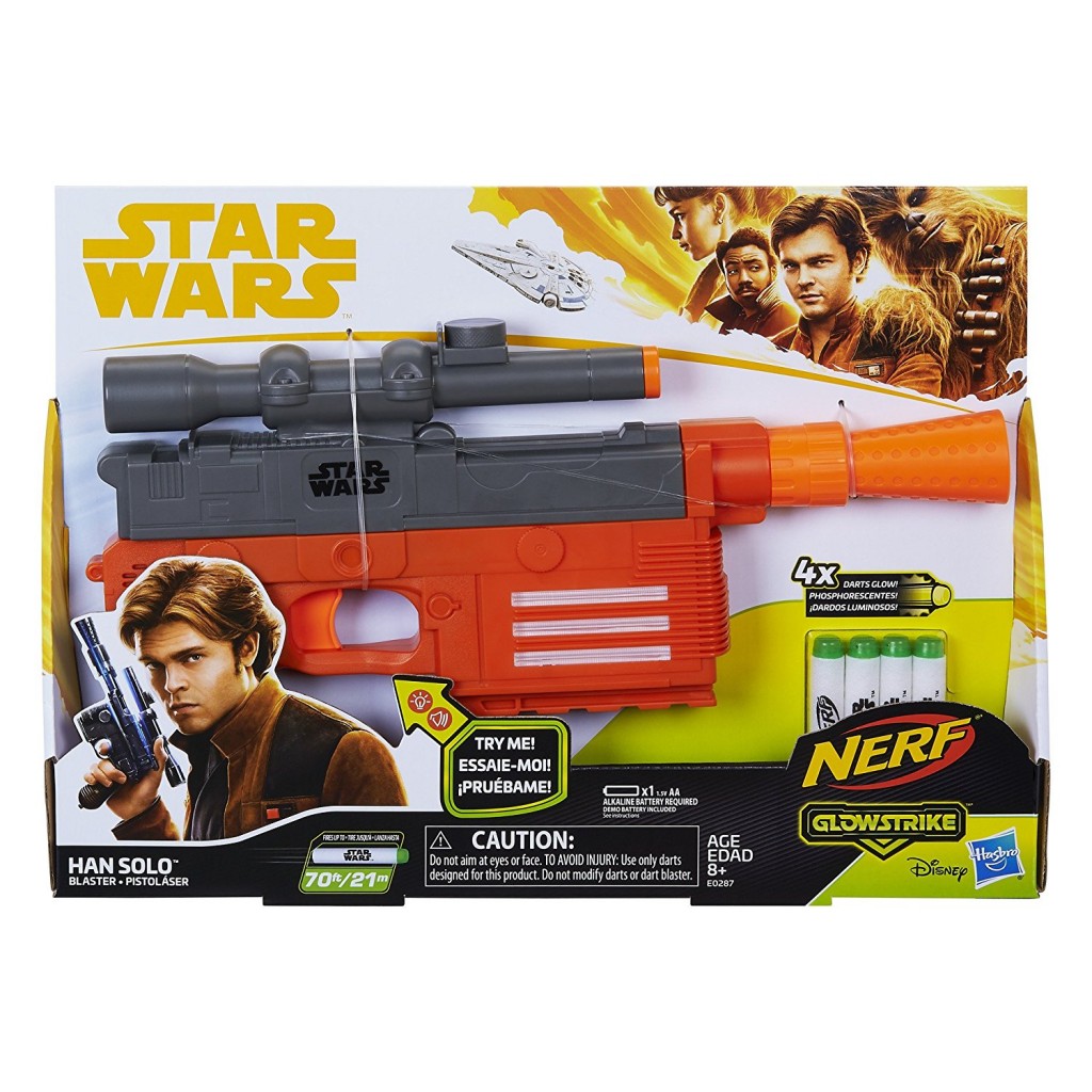 han solo nerf gun attachments