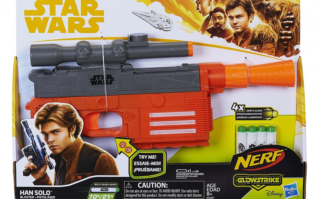 New Solo Movie Han Solo Nerf Blaster available on Walmart.com