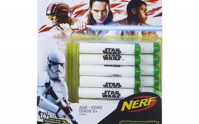 New Last Jedi Nerf Dart Refill available on Walmart.com
