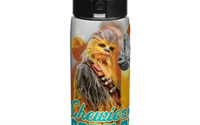 New Solo Movie Chewbacca Plastic Water Bottle available on Amazon.com