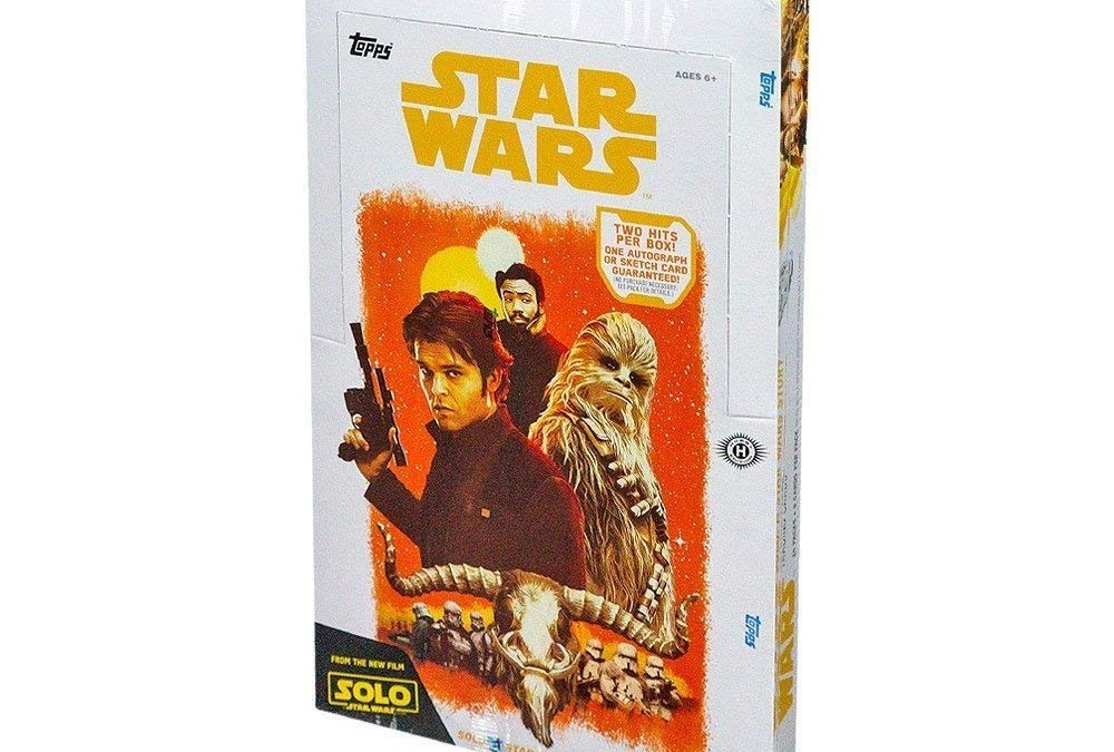 New Solo Movie Topps Hobby Box available on Amazon.com