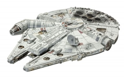 New Last Jedi Millennium Falcon Model Kit available on Walmart.com