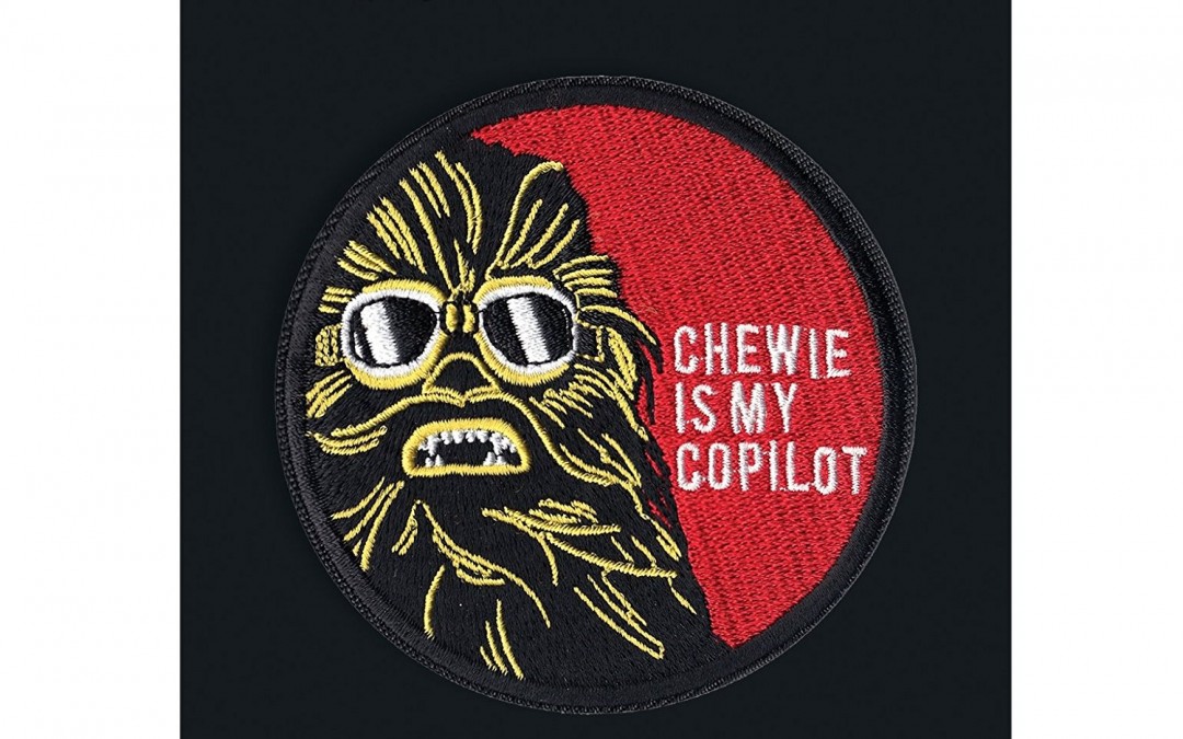 New Solo Movie Chewie Is My Copilot Embroidered Iron-On Patch available on Amazon.com