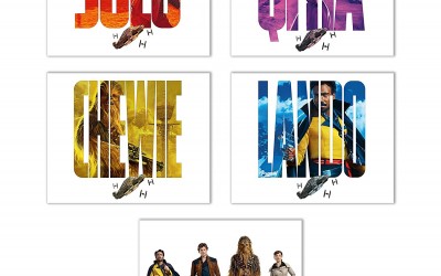 New Solo Movie Poster Prints 5-Pack available on Amazon.com