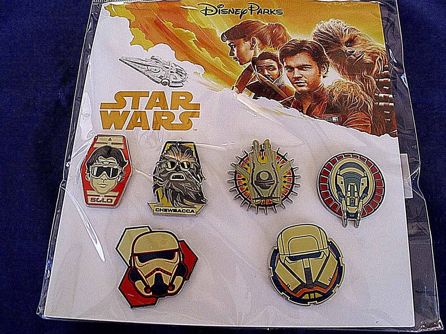 Solo: ASWS Character Trading Booster Pin Set 2