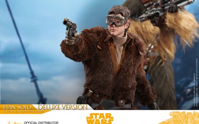 New Solo Movie Han Solo Deluxe 1/6th Scale Figure from Hot Toys available for pre-order