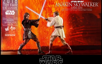 New Anakin Skywalker (Dark Side) 1/6th Scale Figure from Hot Toys available for pre-order!