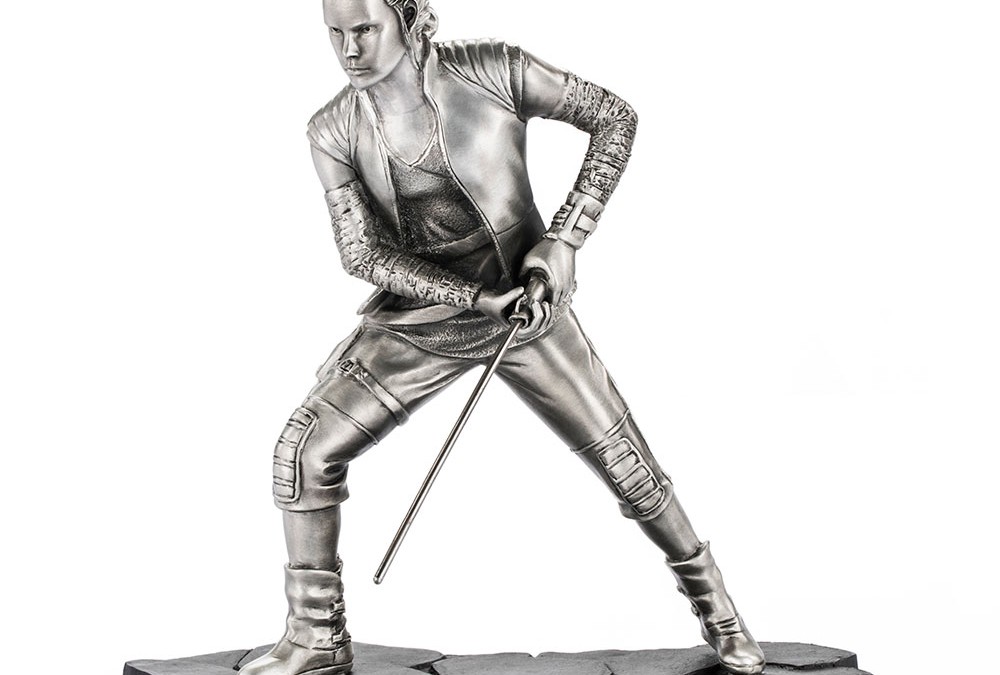 New Last Jedi Rey Pewter Collectible Figurine available for pre-order!