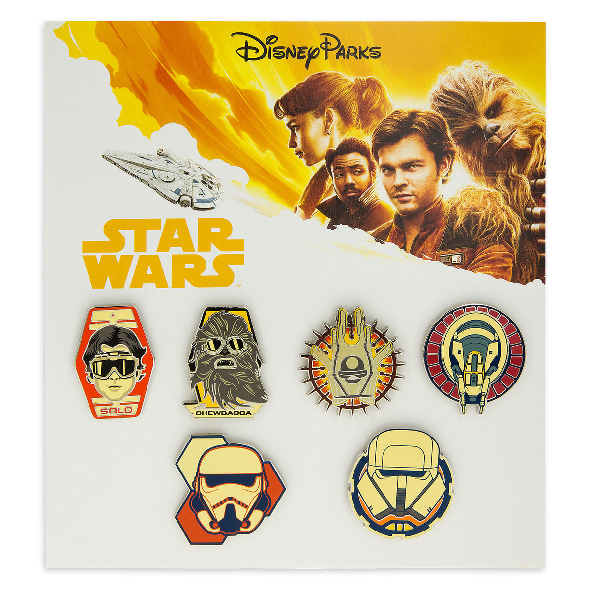 Solo: ASWS Character Trading Booster Pin Set 1