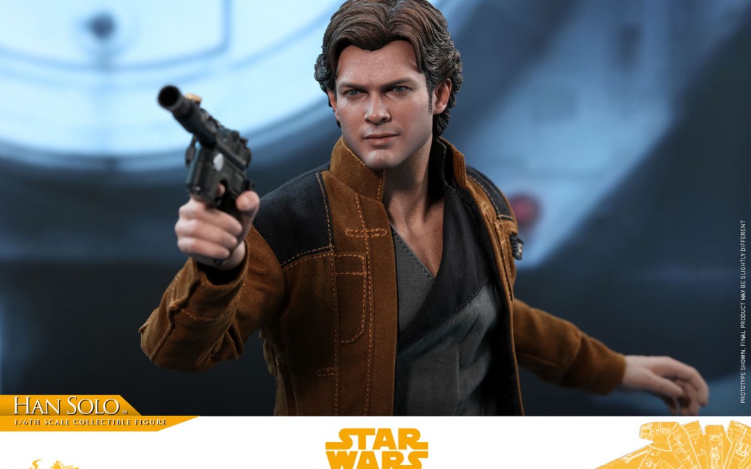 New Solo Movie Han Solo 1/6th Scale Figure from Hot Toys available for pre-order