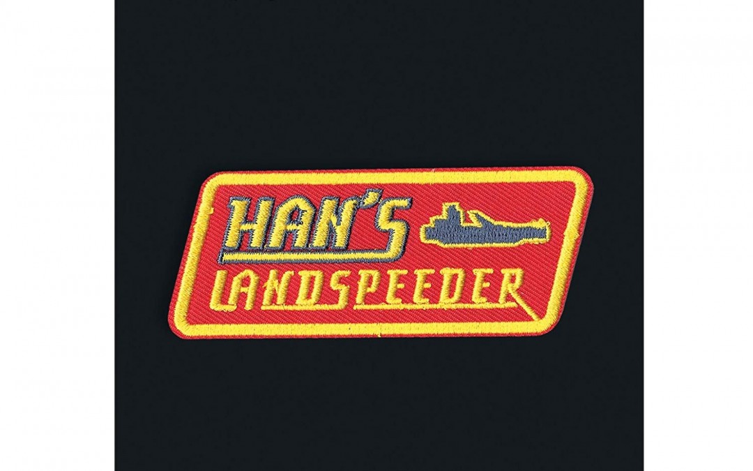 New Solo Movie Han's Landspeeder Embroidered Iron-On Patch available on Walmart.com