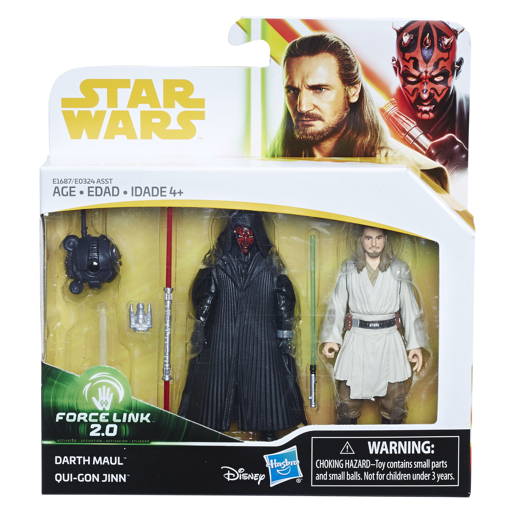Solo: ASWS (TPM) Darth Maul & Qui-Gon Jinn Force Link 2.0 Figure 2-Pack 1