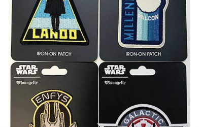 New Solo Movie Embroidered Iron-On Patches 4-Pack available on Amazon.com