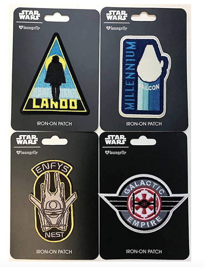 Solo: ASWS Embroidered Iron-On Patches 4-Pack