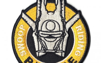 New Solo Movie Swoop Riding Pirate Logo Embroidered Iron-On Patch available on Walmart.com