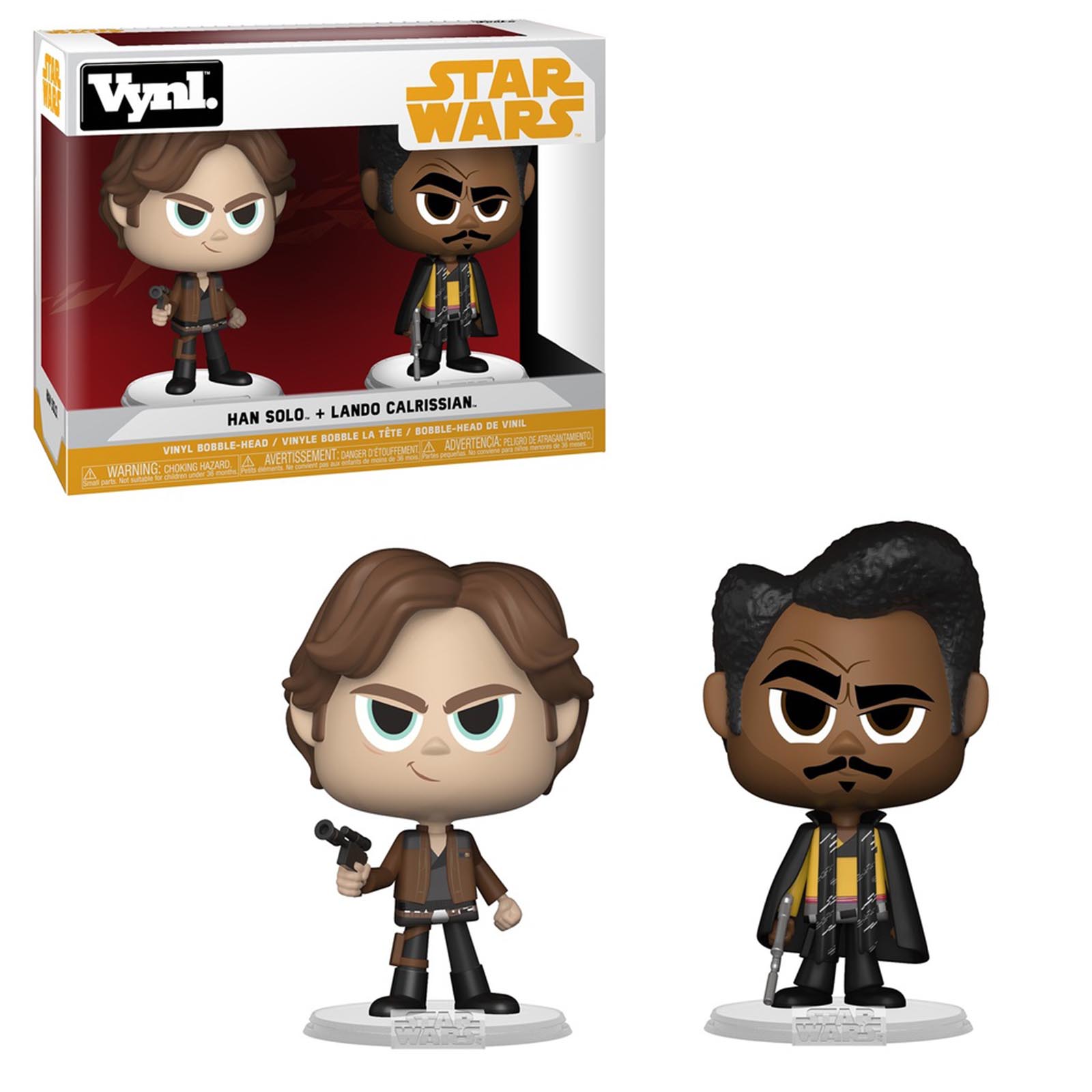 Solo: ASWS Funko Pop! Han Solo and Lando Calrissian Vinyl Figure Set