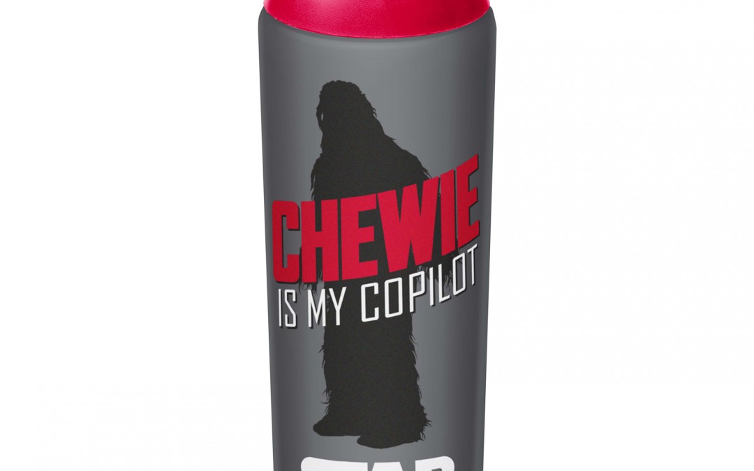 New Solo Movie "Chewbacca is My Copilot" Water Bottle available on Walmart.com