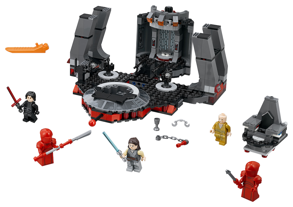 TLJ Snoke's Throne Room Lego Set 3