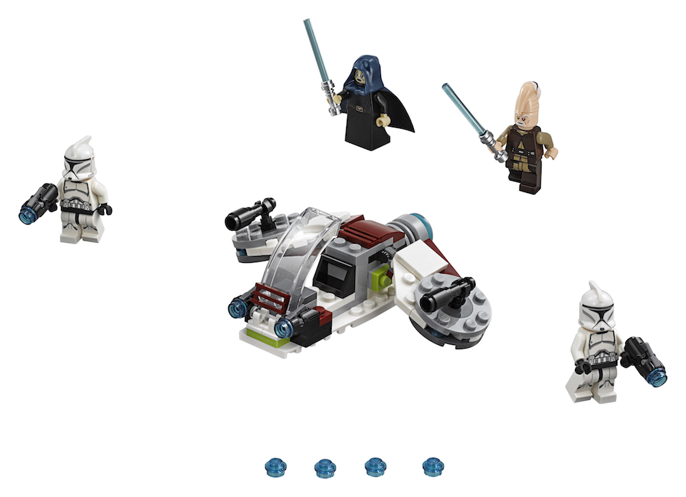 TLJ (TCW) Jedi and Clone Troopers Lego Battle Pack 3