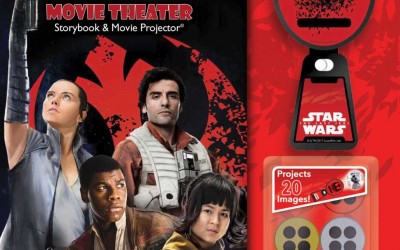 New Last Jedi Movie Theater Storybook & Movie Projector Set available on Walmart.com