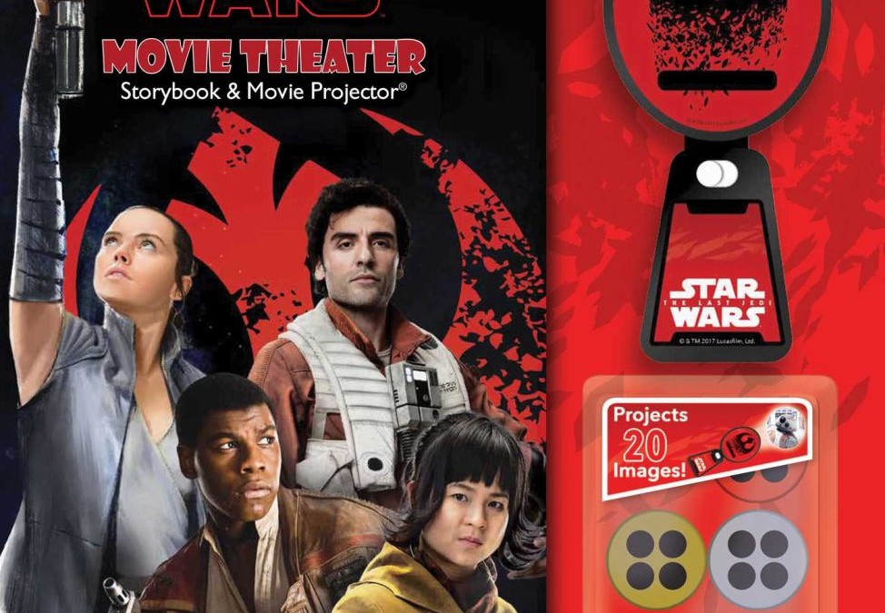 New Last Jedi Movie Theater Storybook & Movie Projector Set available on Walmart.com