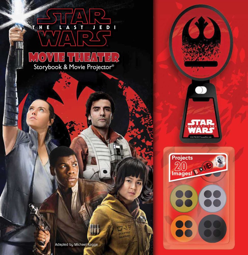 TLJ Movie Theater Storybook & Movie Projector Set