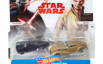 New Last Jedi Snoke & Kylo Ren Character Car 2-pack available on Walmart.com