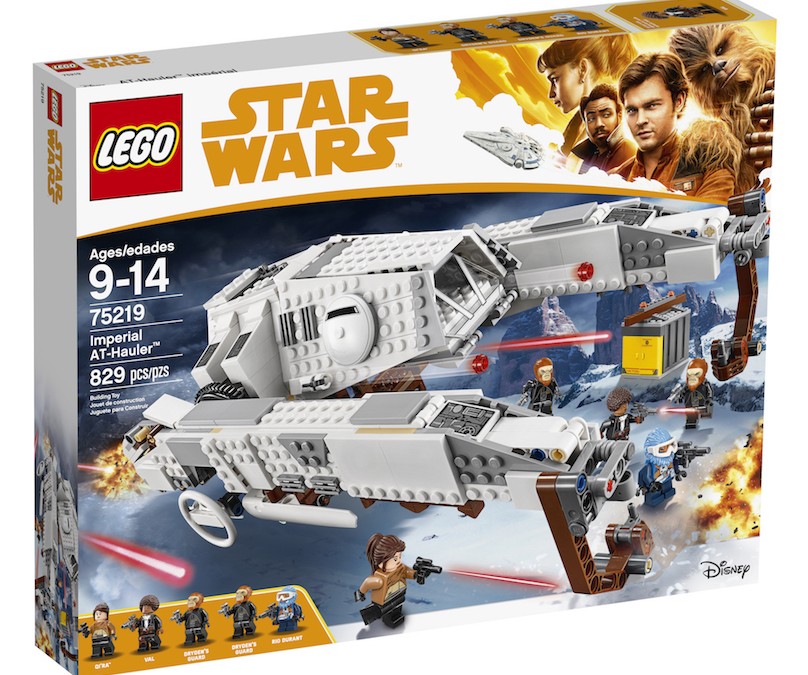New Solo Movie Imperial AT-Hauler Lego Set available on Walmart.com
