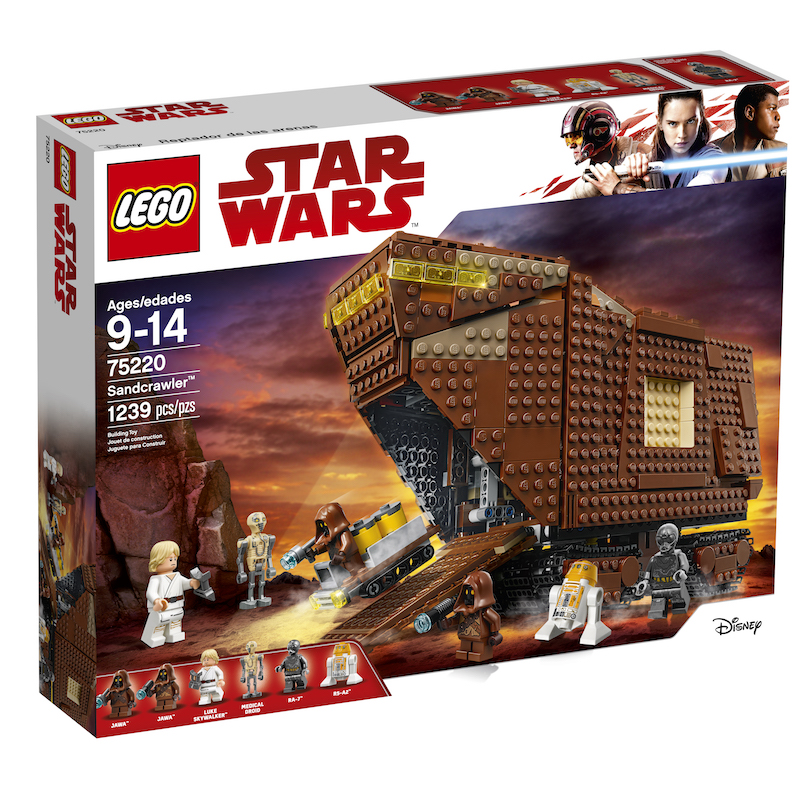 TLJ (ANH) Sandcrawler Lego Set 1