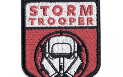 New Solo Movie Specialized Stormtrooper Embroidered Iron-On Patch available on Walmart.com