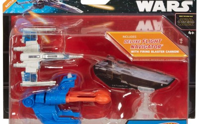 New Force Awakens Hot Wheels Blast Attack Resistance X-Wing Fighter Starship Set available on Walmart.com