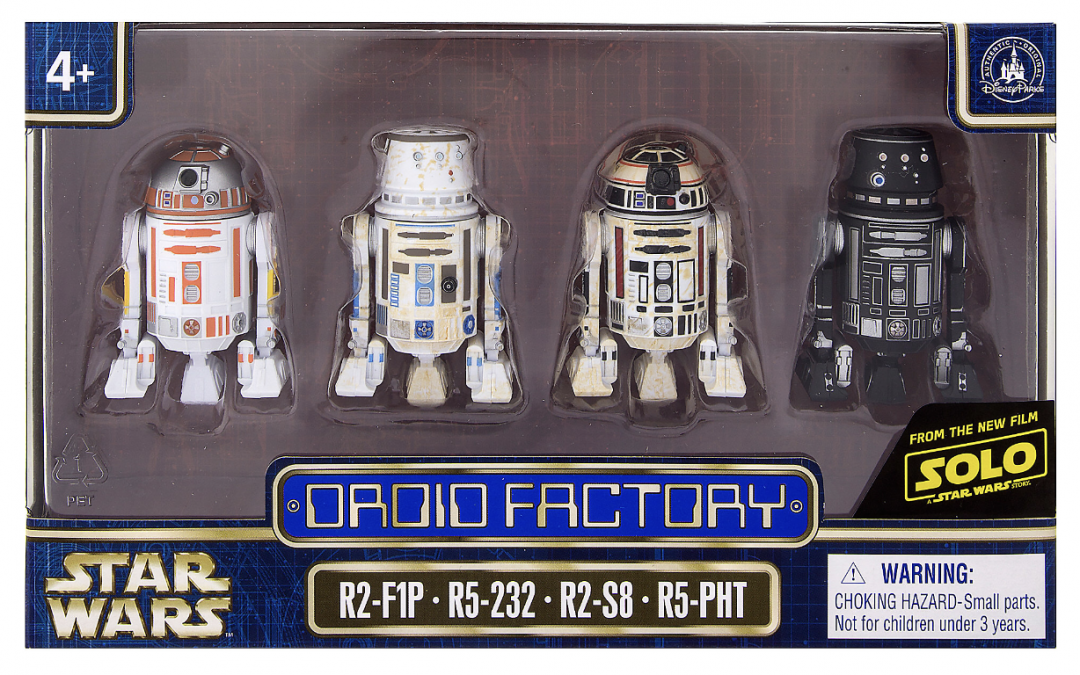 New Solo Movie Droid Factory Figure 4-Pack Set available on Walmart.com