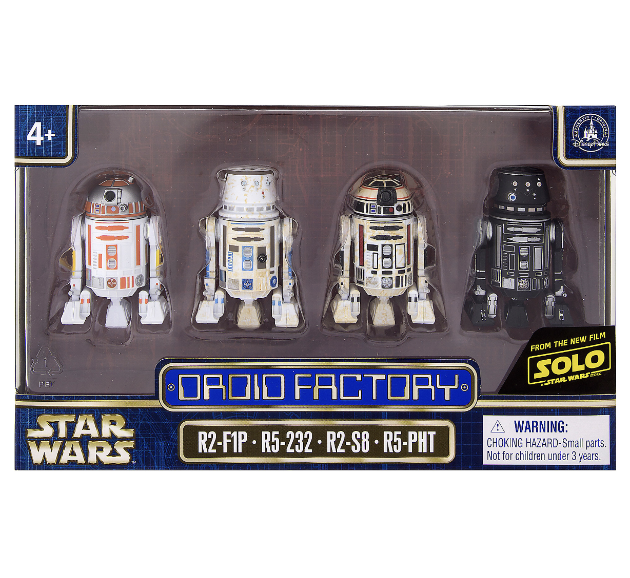 Solo: ASWS Droid Factory Figure 4-Pack Set 1