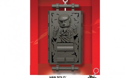 New Last Jedi (Empire Strikes Back) Lego Han Solo Carbonite Keychain Light is now available!