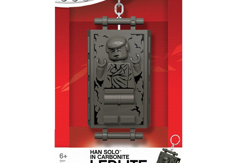 Key Chain by LEGO Han Solo in Carbonite LED Lite LEGO Star Wars