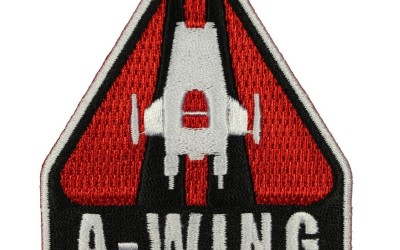 New Last Jedi A-Wing Rebel Spaceship Iron-On Patch available on Walmart.com