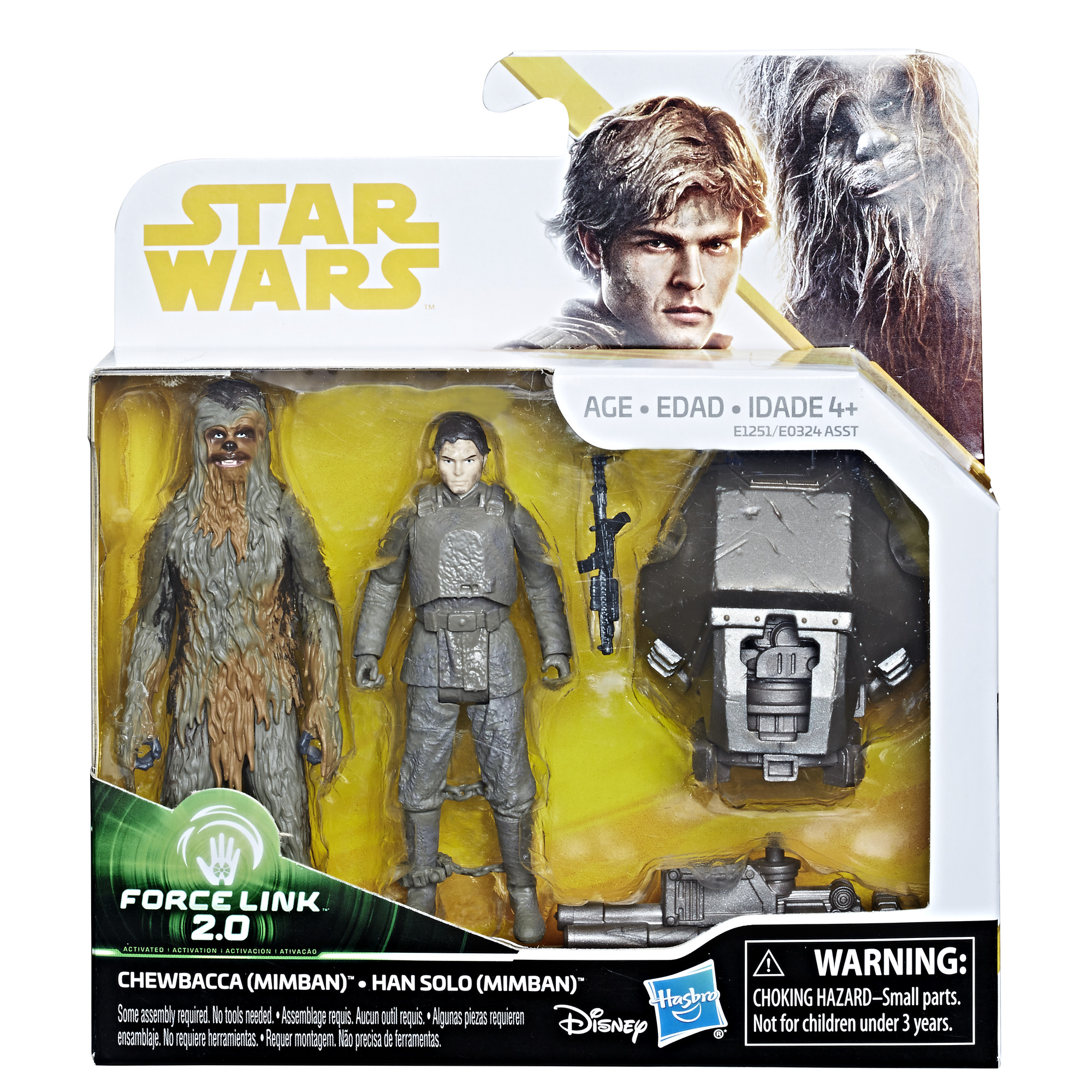 Solo: ASWS Force Link 2.0 Han Solo & Chewbacca Figure 2-Pack 1