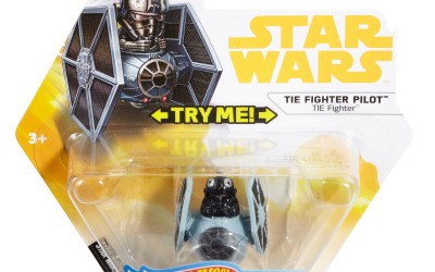 New Solo Movie Hot Wheels Imperial TIE Fighter Pilot Battler Roller Toy is now available!