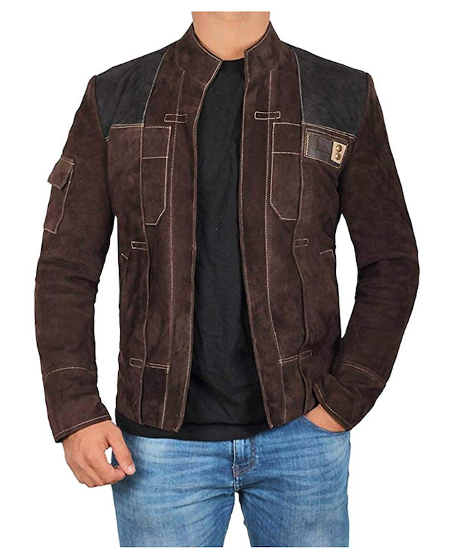 Solo: ASWS Brown Suede Leather Costume Jacket 