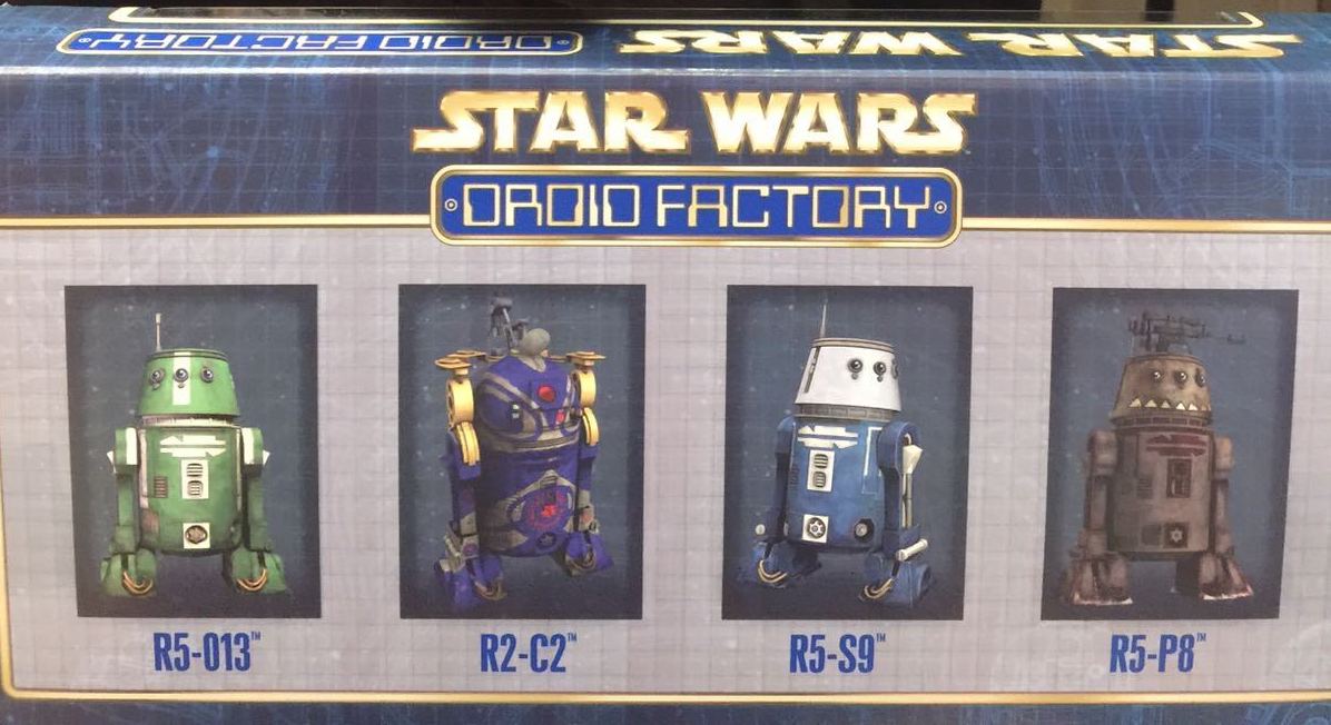 SWTCW Droid Factory Figure Boxed Set 2