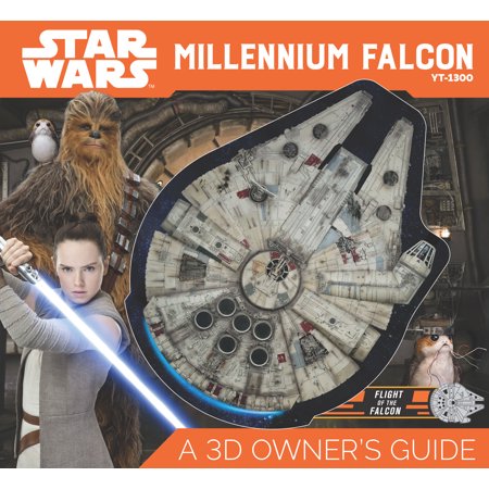 New Last Jedi Millennium Falcon 3D Owner's Guide Book available for pre-order on Walmart.com