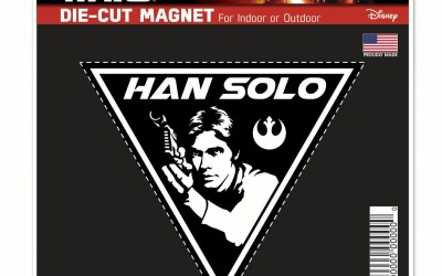 New Force Awakens Han Solo Die-Cut Refrigerator Magnet now available!