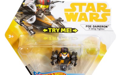 New Solo Movie (Last Jedi) Hot Wheels Poe Dameron Battle Roller Toy available on Walmart.com
