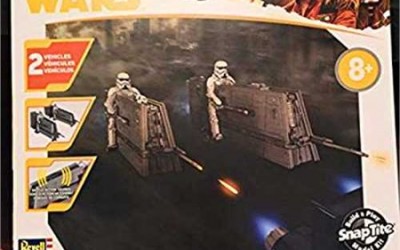 New Solo Movie Imperial Patrol Speeder SnapTite Model Kit 2-Pack now available!