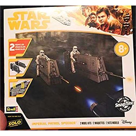 New Solo Movie Imperial Patrol Speeder SnapTite Model Kit 2-Pack now available!