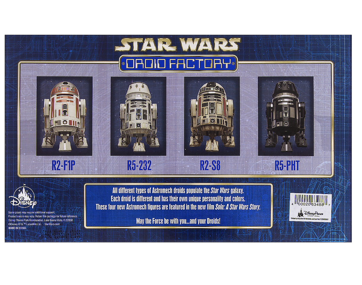 Solo: ASWS Droid Factory Figure 4-Pack Set 2