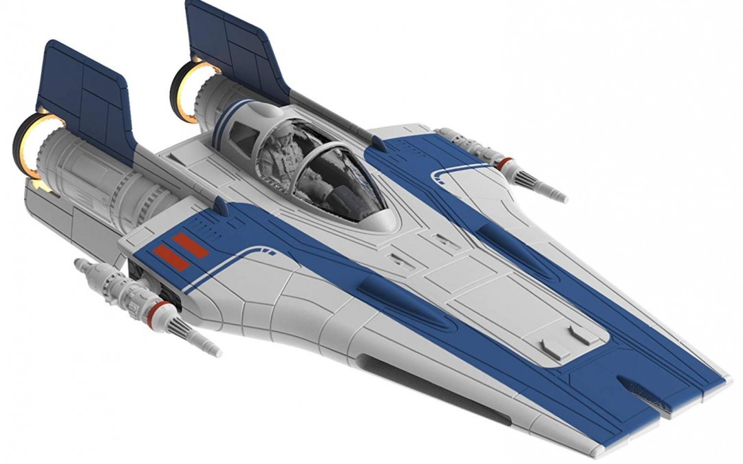 New Last Jedi Snap-Tite Build and Play Resistance A-wing Fighter Model Kit now available!