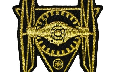 New Last Jedi TIE Fighter Embroidered Iron-On Patch now available!