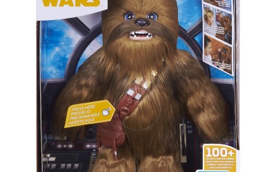 New Solo Movie Ultimate Co-pilot Chewbacca Talking Toy now in stock!